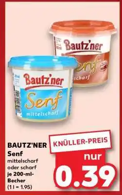 Kaufland Bautz’ner Senf Angebot