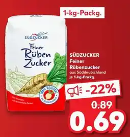 Kaufland Südzucker Feiner Rübenzucker Angebot
