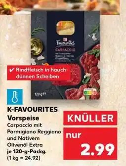 Kaufland K-FAOURITES Vorspeise Angebot
