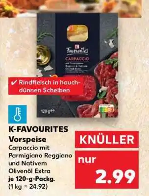 Kaufland K-FAOURITES Vorspeise Angebot