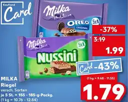 Kaufland MILKA Riegel Angebot