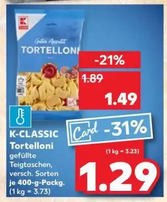 Kaufland K-CLASSIC Tortelloni Angebot
