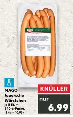 Kaufland MAGO Jauersche Würstchen Angebot