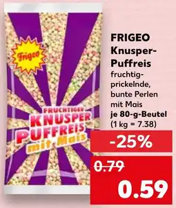 Kaufland FRIGEO Knusper Puffreis Angebot