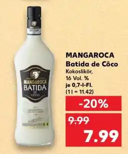 Kaufland MANGAROA Batida de Côco Angebot