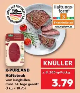 Kaufland K-PURLAND Hüftsteak Angebot