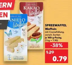 Kaufland SPREEWAFFEL Waffeln Angebot