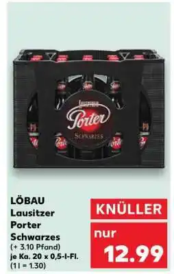 Kaufland LÖBAU Lausitzer Porter Schwarzes Angebot