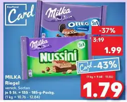 Kaufland MILKA Riegel Angebot