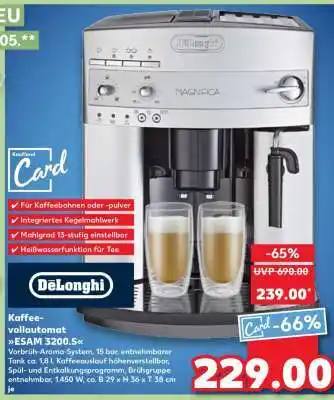 Kaufland Kaffee-vollautomat ESAM 3200.S Angebot