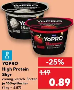 Kaufland YOPRO High Protein Skyr Angebot