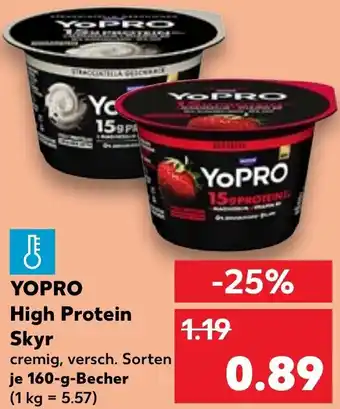 Kaufland YOPRO High Protein Skyr Angebot