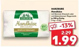 Kaufland HARZBUBE Handkäse Angebot