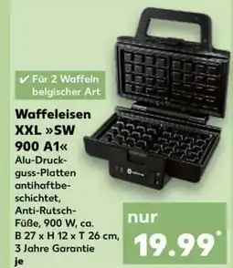 Kaufland Waffeleisen XXL SW 900 A1 Angebot