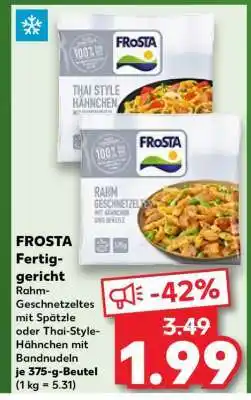 Kaufland Frosta Fertiggericht Angebot