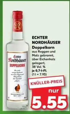 Kaufland Echter Nordhäuser Doppelkorn Angebot