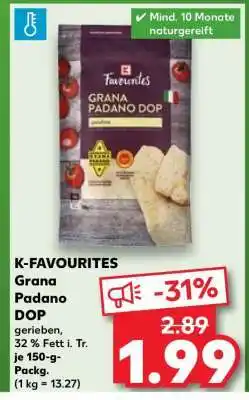 Kaufland K-FAVOURITES Grana Padano DOP Angebot