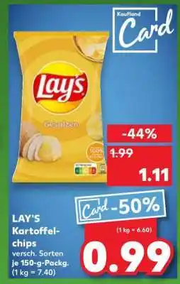 Kaufland LAY'S Kartoffelchips Angebot