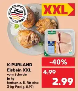 Kaufland K-PURLAND Eisbein XXL Angebot