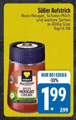 Edeka Süßer Aufstrich Angebot