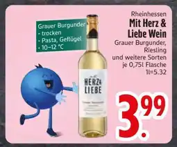 Edeka Rheinhessen Mit Herz & Liebe Wein Angebot