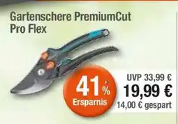 Edeka Gartenschere PremiumCut Pro Flex Angebot