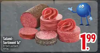 Edeka Salami- Sortiment 1a Angebot