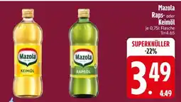 Edeka Mazola Raps- oder Keimöl Angebot