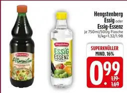 Edeka Hengstenberg Essig oder Essig-Essenz Angebot