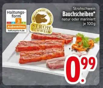 Edeka Strohschwein Bauchschnitten Angebot