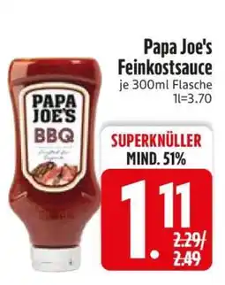 Edeka Papa Joe’s Feinkostsauce Angebot