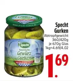 Edeka Specht Gurken Angebot