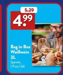 Aldi Süd Bag in Box Weißwein 3L Angebot