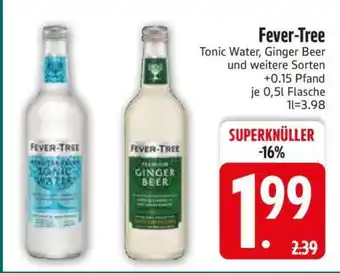 Edeka Fever-Tree Tonic Water, Ginger Beer und weitere Sorten Angebot