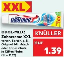Kaufland ODOL-MED3 Zahncreme XXL Angebot