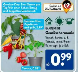 Aldi Süd Gemüse-Duo, Paprika rot und gelb Angebot