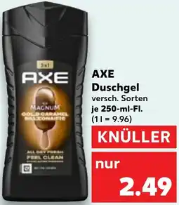 Kaufland AXE Duschgel Angebot