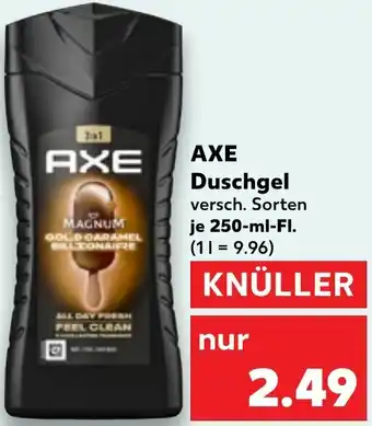 Kaufland AXE Duschgel Angebot