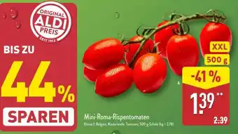 Aldi Nord Mini-Roma-Rispentomaten Angebot