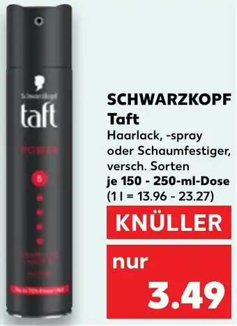 Kaufland SCHWARZKOPF Taft Angebot