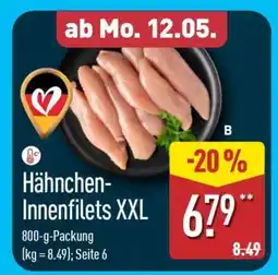Aldi Nord Hähnchen-Innenfilets XXL Angebot