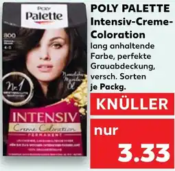 Kaufland POLY PALETTE Intensiv-Creme Coloration Angebot