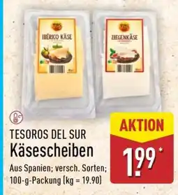 Aldi Nord TESOROS DEL SUR Käsescheiben Angebot