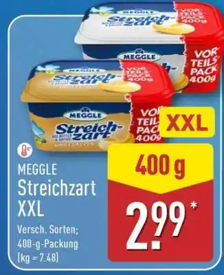 Aldi Nord MEGGLE Streichzart XXL Angebot