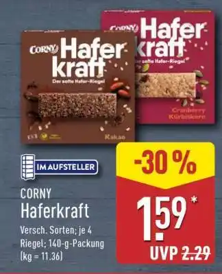 Aldi Nord CORNY Haferkraft Angebot