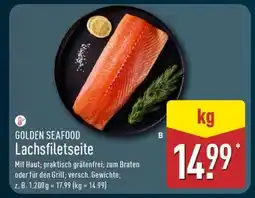 Aldi Nord GOLDEN SEAFOOD Lachsfiletseite Angebot