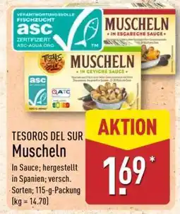 Aldi Nord TESOROS DEL SUR Muscheln Angebot
