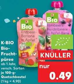 Kaufland K-BIO Bio-Fruchtpüree Angebot