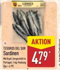 Aldi Nord TESOROS DEL SUR Sardinen Angebot