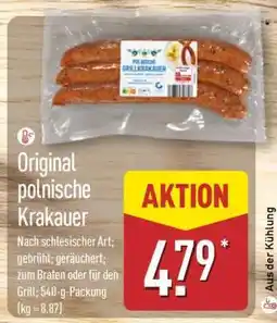 Aldi Nord Original polnische Krakauer Angebot
